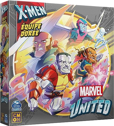 Asmodee - Kartenspiele, CMNMUN13FR, X-Men: Goldene Mannschaft von Asmodee