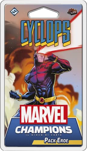 Asmodee - Marvel Champions The Card Game: Cyclops - Erweiterung, Cyclops Hero Pack, englische Ausgabe von Asmodee