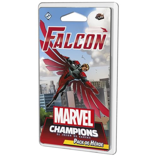 Asmodee Marvel Champions Falcon, Erweiterung, Kartenspiel, ab 14 Jahren, für 1 bis 4 Spieler, 45-90 Minuten pro Spiel, Spanisch Asmodee Marvel Champions Falcon, Erweiterung, Kartenspiel, ab 14 Jahren, für 1 bis 4 Spieler, 45-90 Minuten pro Spiel, Spanisch von Asmodee