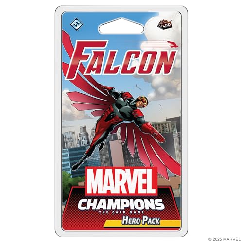Asmodee Marvel Champions The Card Game – Falcon Hero Pack, Kartenspiel, ab 14 Jahren, 1–4 Spieler, 45–90 Minuten Spieldauer Asmodee Marvel Champions The Card Game – Falcon Hero Pack, Kartenspiel, ab 14 Jahren, 1–4 Spieler, 45–90 Minuten Spieldauer von Asmodee