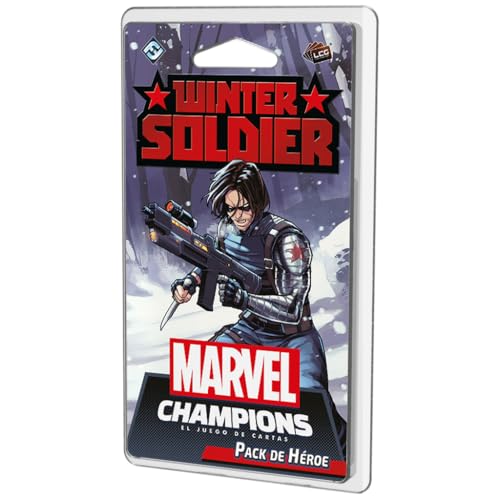 Asmodee Marvel Champions Wintersoldier, Erweiterung, Kartenspiel, ab 14 Jahren, 1 bis 4 Spieler, 45-90 Minuten pro Spiel, Spanisch Asmodee Marvel Champions Wintersoldier, Erweiterung, Kartenspiel, ab 14 Jahren, 1 bis 4 Spieler, 45-90 Minuten pro Spiel, Spanisch von Asmodee