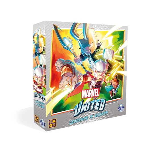 Asmodee - Marvel United: Legenden von Asgard, Erweiterung des Brettspiels, italienische Ausgabe, 9984 Asmodee - Marvel United: Legenden von Asgard, Erweiterung des Brettspiels, italienische Ausgabe, 9984 von Asmodee