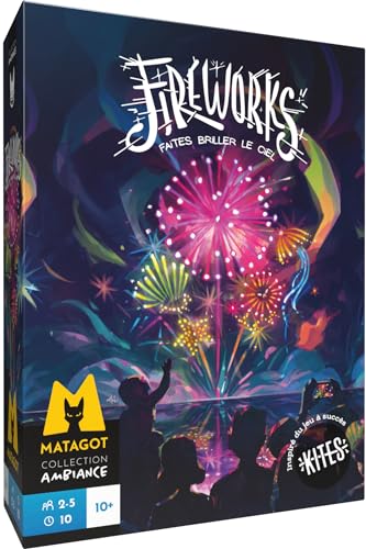 Asmodee Matagot Fireworks – Gesellschaftsspiele – Kartenspiel – Spiel für Kinder, Erwachsene und Familie – ab 10 Jahren – 2 bis 5 Spieler – 15 Minuten – französische Version Asmodee Matagot Fireworks – Gesellschaftsspiele – Kartenspiel – Spiel für Kinder, Erwachsene und Familie – ab 10 Jahren – 2 bis 5 Spieler – 15 Minuten – französische Version von Asmodee