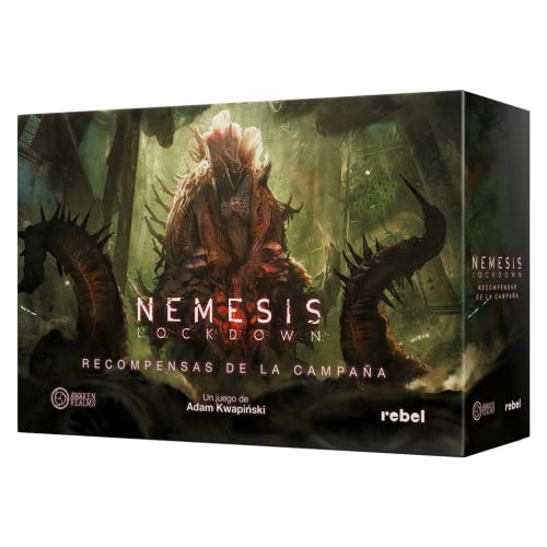 Asmodee Nemesis – Lockdown Belohnungen für Kampagnen – Erweiterung auf Spanisch, RBNE08ES von Asmodee