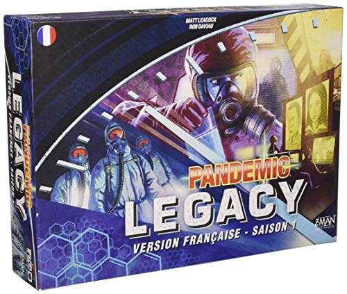 Asmodee PAN07BLU Pandemic-Legacy Blue Tabletspiel von Asmodee