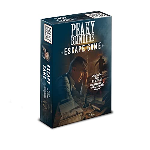 Asmodee - Peaky Blinders: Escape Game, Brettspiel mit App, Escape Room im Gesellschaftsspiel, italienische Ausgabe, 7651 von Asmodee