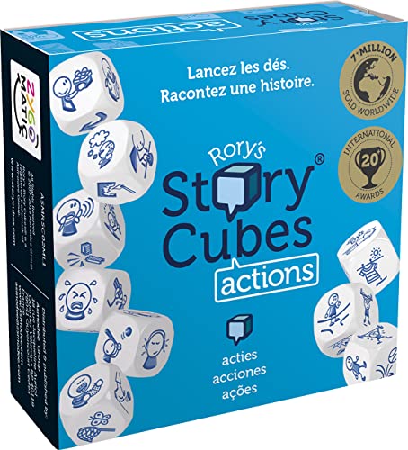 Asmodee ASMRSC02ML1 Rory s Story Cubes, Blau von Asmodee