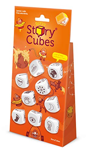 Asmodee - Rory's Story Cubes Original Hangtab: Orange - Brettspiel in Italienischer Ausgabe (8081 Italienisch) von Asmodee