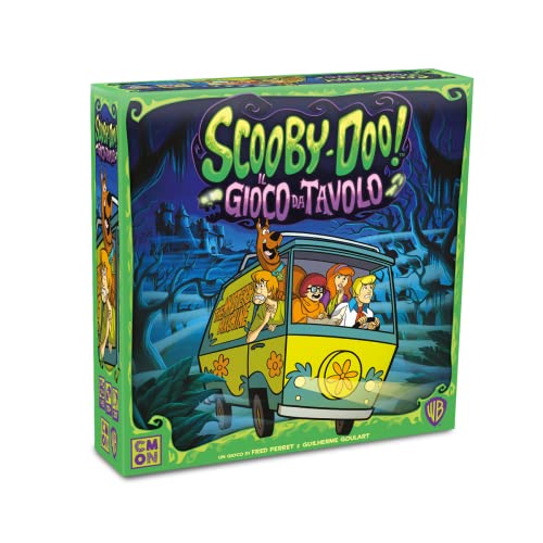 Asmodee - Scooby-DOO Das Brettspiel - Gesellschaftsspiel, 1-5 Spieler, 10+ Jahre, italienische Ausgabe von Asmodee