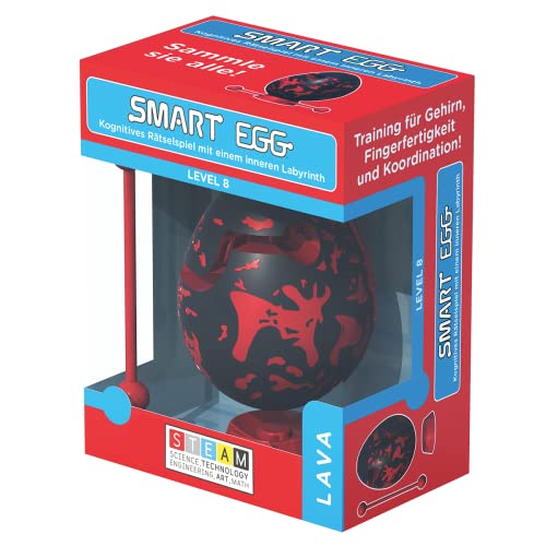 Smart Egg, Smart Egg 1-Layer Lava, Familienspiel, Rätselspiel, 1 Spieler, Ab 6+ Jahren, 10+ Minuten, Deutsch von Asmodee