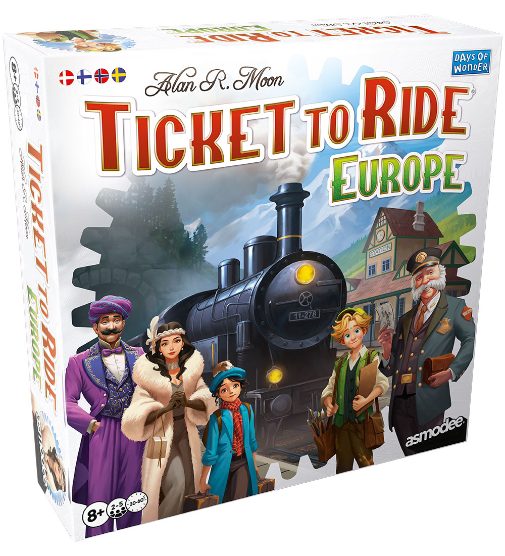 Asmodee Spiele - Ticket to Ride Europa - Asmodee - One Size - Brettspiele Asmodee Spiele - Ticket to Ride Europa - Asmodee - One Size - Brettspiele von Asmodee