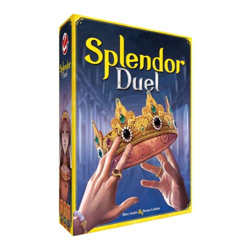 Asmodee - Splendor Duel - Brettspiel für 2 Spieler, ab 10 Jahren, italienische Ausgabe von Asmodee