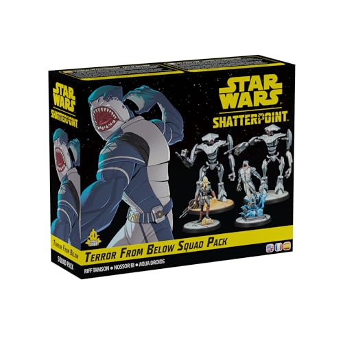 Asmodee Star Wars: Shatterpoint Terror from Below Squad Pack, Tabletop-Miniatur-Spiel, ab 14 Jahren, für 2 Spieler, über 90 Minuten Spieldauer Asmodee Star Wars: Shatterpoint Terror from Below Squad Pack, Tabletop-Miniatur-Spiel, ab 14 Jahren, für 2 Spieler, über 90 Minuten Spieldauer von Asmodee