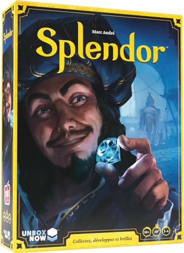 Asmodee Strategiespiel Splendor, französische Version - Französische Sprache von Asmodee