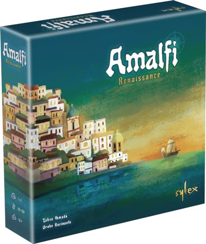 Asmodee Sylex Amalfi: Renaissance – Gesellschaftsspiele – Platzierungsspiele – Managementspiele ab 14 Jahren – 1 bis 4 Spieler – französische Version von Asmodee