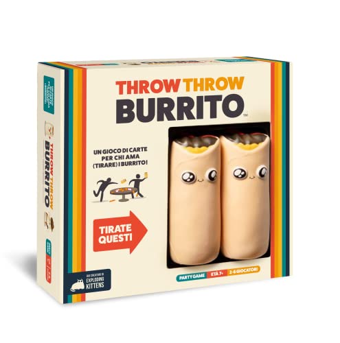 Asmodee Throw Throw Burrito - Gioco da tavolo Edizione in Italiano (8535 Italia) - Italienische Sprache von Asmodee