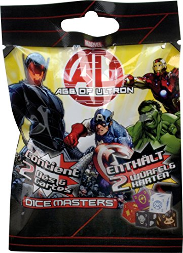 Asmodee – WK72160 – Marvel Dice Masters – Booster Age of Ultron (deutsch-französische Version) von Asmodee