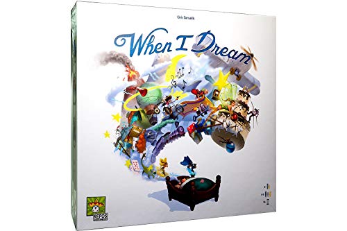 Asmodee - When I Dream, Brettspiel, 4-10 Spieler, 8+ Jahre, italienische Ausgabe von Asmodee