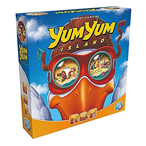 Asmodee Yum Yum Island, Kinderspiel, Geschicklichkeitsspiel, Deutsch von Asmodee