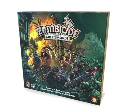 Asmodee Zombicide Green Horde-Gioco da Tavolo-Stand Alone, Farbe, 8437 von Asmodee