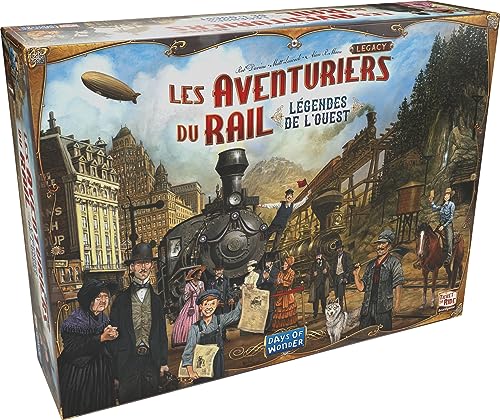 Aventuriers du Rail (Les) : Legacy von Asmodee