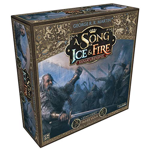 CMON, A Song of Ice & Fire – Freies Volk, Starterset, Tabletop, 2 Spieler, Ab 14+ Jahren, 45+ Minuten, Deutsch, Mehrsprachig, Mehrfarbig, Bunt von Asmodee