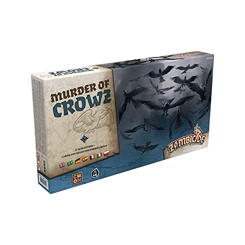 CMON, Zombicide: Black Plague – Murder of Crowz, Erweiterung, Kennerspiel, Dungeon Crawler, 1-6 Spieler, Ab 14+ Jahren, 60 Minuten, Deutsch, Mehrsprachig von Asmodee