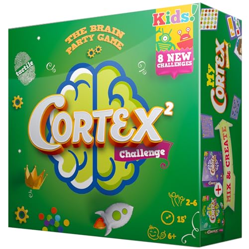 Zygomatic , Cortex Challenge: Kids 2nd Edition , Card Game , Ages 6+ , 2-6 Players , 15 Minutes Playing Time von Asmodee