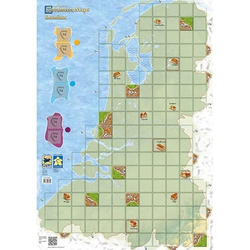 Carcassonne Maps - Benelux von Asmodee