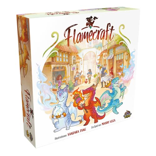 Cardboard Alchemy, Flamecraft, Familienspiel, Brettspiel, 1-5 Spieler, Ab 12+ Jahren, 60 Minuten, Deutsch, Mehrfarbig, Bunt von Cardboard Alchemy