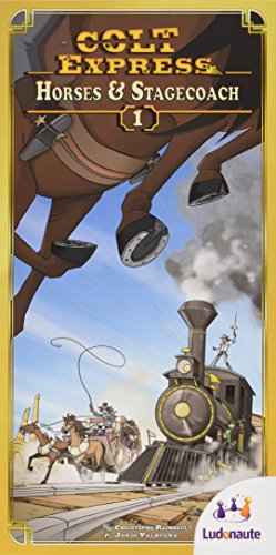 Colt Express: Horses and Stagecoach Expansion by Ludonaute von Asmodee