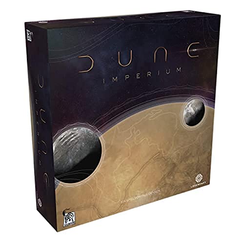 Dire Wolf Digital, Dune: Imperium, Grundspiel, Nominiert zum Kennerspiel des Jahres 2022, Strategiespiel, 1-4 Spieler, Ab 13+ Jahren, 60-120 Minuten, Deutsch von Dire Wolf