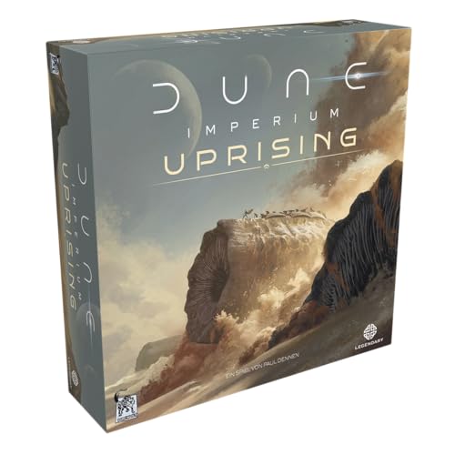 Dire Wolf Digital, Dune: Imperium – Uprising, Erweiterung, Kennerspiel, Strategiespiel, 1-6 Spieler, Ab 13+ Jahren, 60-120 Minuten, Deutsch von Dire Wolf