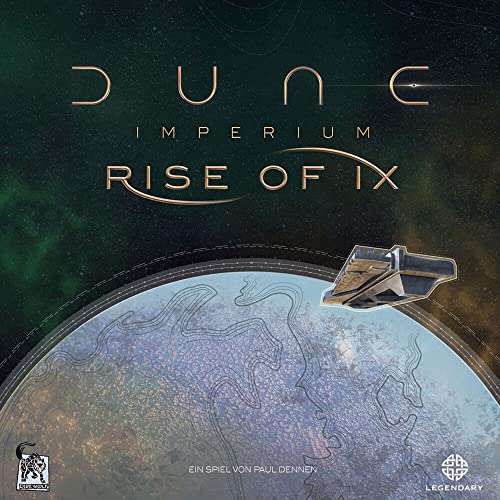 Dire Wolf Digital, Dune: Imperium – Rise of Ix, Erweiterung, Kennerspiel, Strategiespiel, 1-4 Spieler, Ab 13+ Jahren, 60-120 Minuten, Deutsch, Mehrfarbig, Bunt von Asmodee