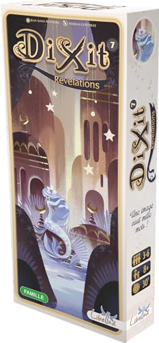 Asmodee Libellud | Dixit Revelations | Erweiterung | Fantasie- und Kreativitätsspiel, mehrfach ausgezeichnet, ab 6 Jahren, 3 bis 8 Spieler, 30 Minuten pro Spiel, mehrsprachig - Spanische Sprache von Asmodee