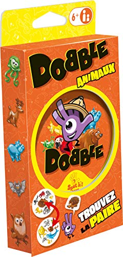 Dobble Zygomatic | Tiere | Edition 2021 | Gesellschaftsspiel | ab 6 Jahren | 2-8 Spieler | 15 Minuten von Dobble