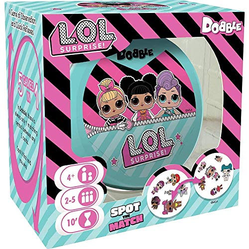 L.O.L. Surprise! Dobble Kartenspiel - Asmodee - TABLETOP_GAME - Kartenspiel - 4+ von Asmodee