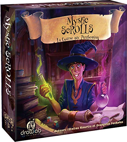 Drawlab Entertainment Mystic Scrolls Gesellschaftsspiel, ab 12 Jahren, 2-4 Spieler, 15 Minuten Drawlab Entertainment Mystic Scrolls Gesellschaftsspiel, ab 12 Jahren, 2-4 Spieler, 15 Minuten von Asmodee