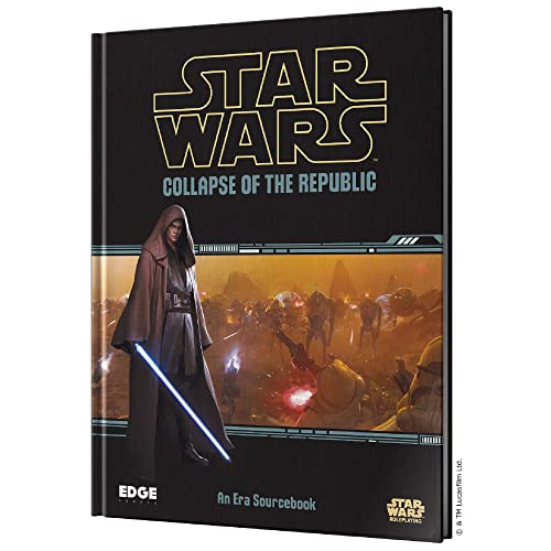 Asmodee Edge, Star Wars RPG: Collapse of The Republic, RPG, ab 12 Jahren, 3-5 Spieler von Asmodee