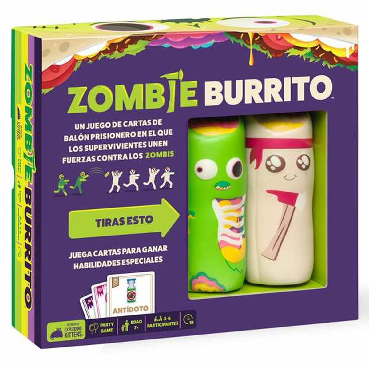 Educational Game Asmodee Zombie Burrito von Asmodee