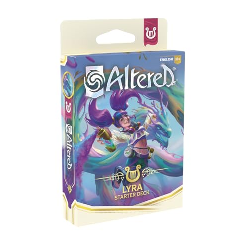 Equinox - Altered: Beyond The Gates Lyra Starter Deck – 40 Karten Set mit Nevenka The Artist – Innovatives Non-Combat Gameplay, Collectible Trading Card Game, Alter 13+ für 2 Spieler, 20-30 Minuten von Equinox