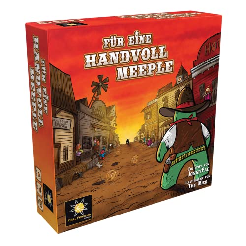 Final Frontier, Für eine Handvoll Meeple, Familienspiel, Brettspiel, 2-4 Spieler, Ab 10+ Jahren, 30 Minuten, Deutsch, Mehrfarbig, Bunt von Asmodee