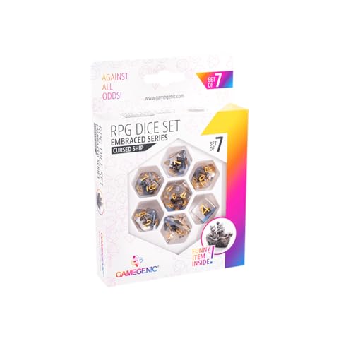 Gamegenic, Embraced Series - Cursed Ship - RPG Dice Set Gamegenic, Embraced Series - Cursed Ship - RPG Dice Set von Asmodee