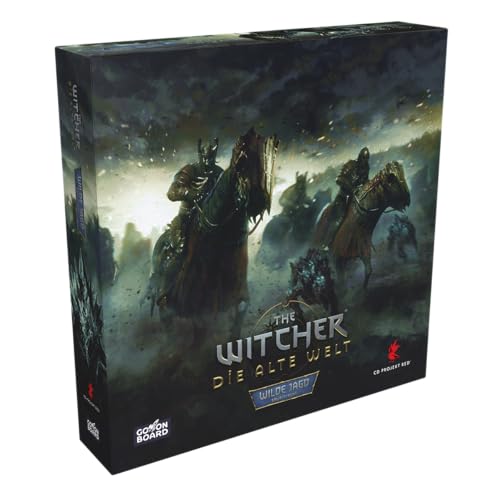 Go on Board, The Witcher: Die alte Welt – Wilde Jagd, Erweiterung, Expertenspiel, Brettspiel, 1-5 Spieler, Ab 14+ Jahren, 90-150 Minuten, Deutsch, Mehrfarbig, Bunt von Asmodee