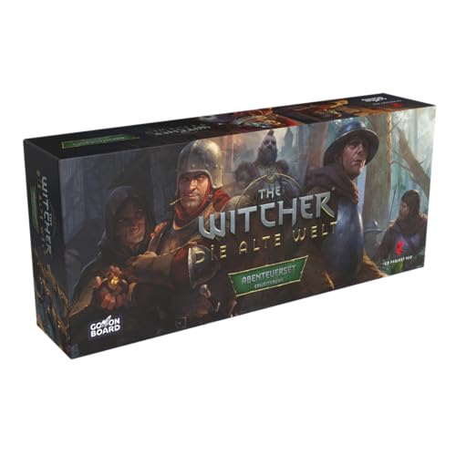 Go on Board, The Witcher: Die alte Welt – Abenteuerset, Erweiterung, Expertenspiel, Brettspiel, 1-5 Spieler, Ab 14+ Jahren, 90-150 Minuten, Deutsch von Asmodee