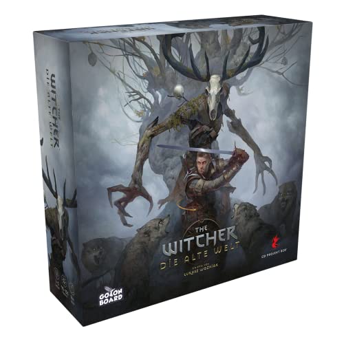 Go on Board, The Witcher: Die alte Welt, Grundspiel, Expertenspiel, Brettspiel, 1-5 Spieler, Ab 14+ Jahren, 90-150 Minuten, Deutsch von Asmodee