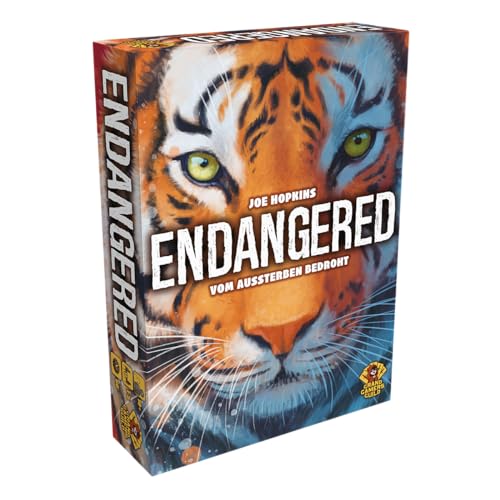 Grand Gamers Guild, Endangered, Kennerspiel, Brettspiel, 1-5 Spieler, Ab 10+ Jahren, 60 Minuten, Deutsch von Asmodee