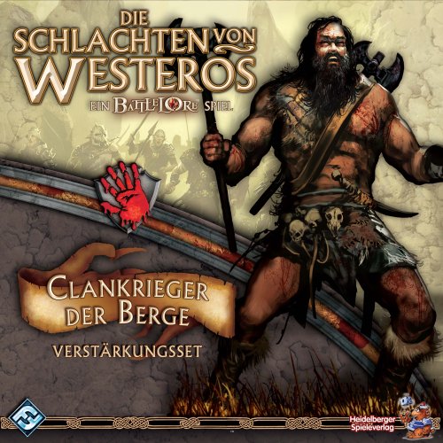 Asmodee HE404 - Die Schlachten von Westeros: Clankrieger der Berge Erweiterung von Asmodee