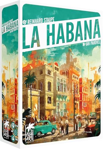 Igiari - La Habana - Handmanagement und Ressourcensammelspiel - Strategiespiel für 2 bis 4 Spieler - IGLA01ML von Asmodee