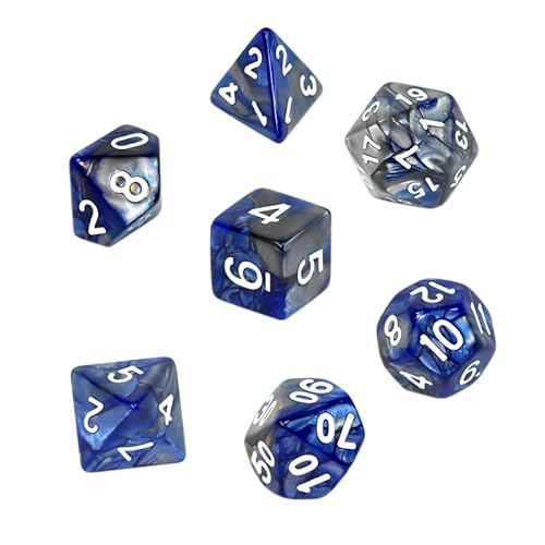 Knochen-Set REBEL RPG - Bicolor - Blau-Grau von Asmodee